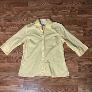 vintage button down shirt for women, large
